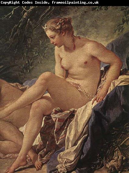 Francois Boucher Diana Resting after her Bath